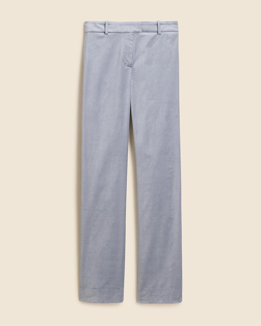 Tall Stella pant in velvet by J.CREW