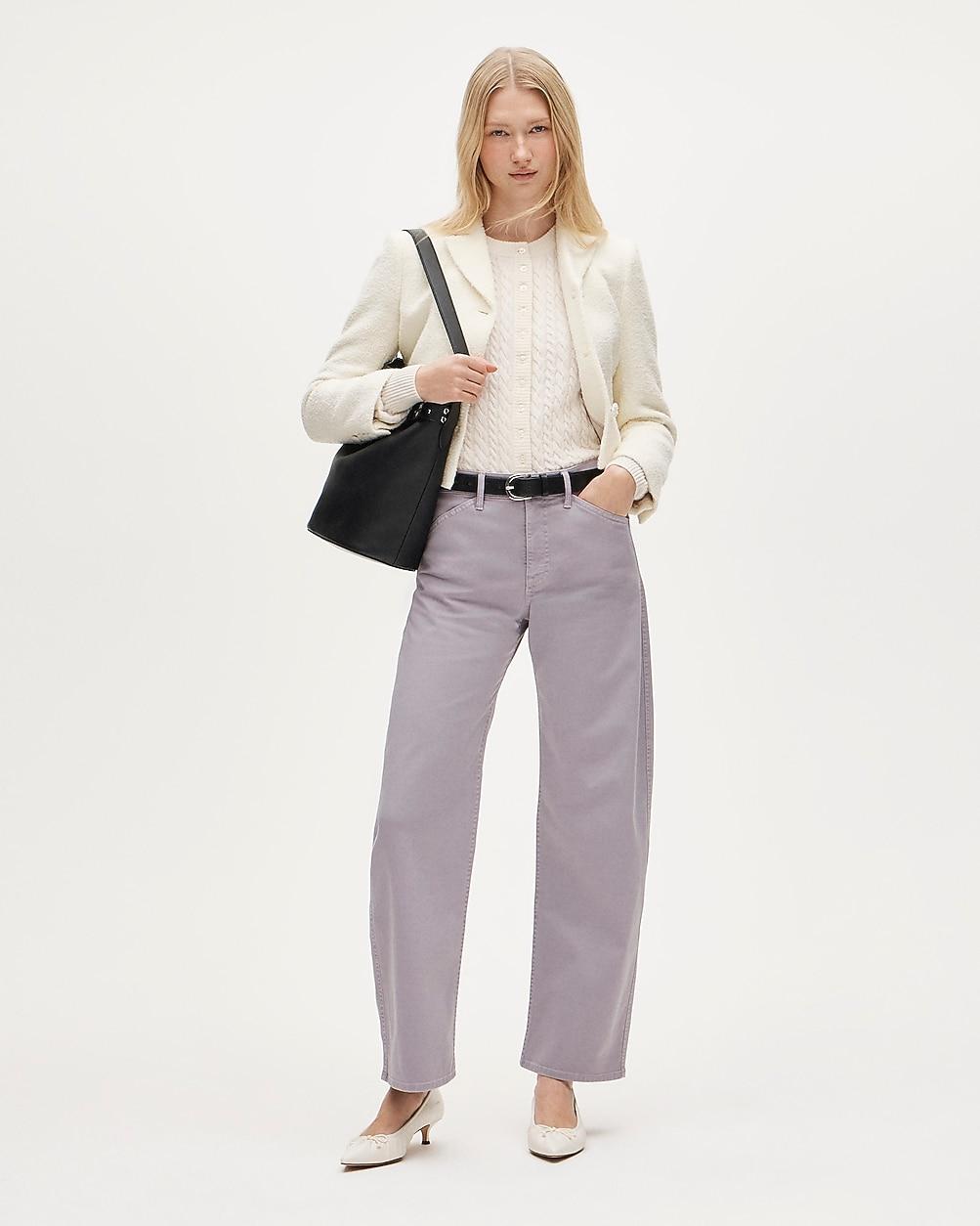 Tall Zoe barrel pant in chino by J.CREW