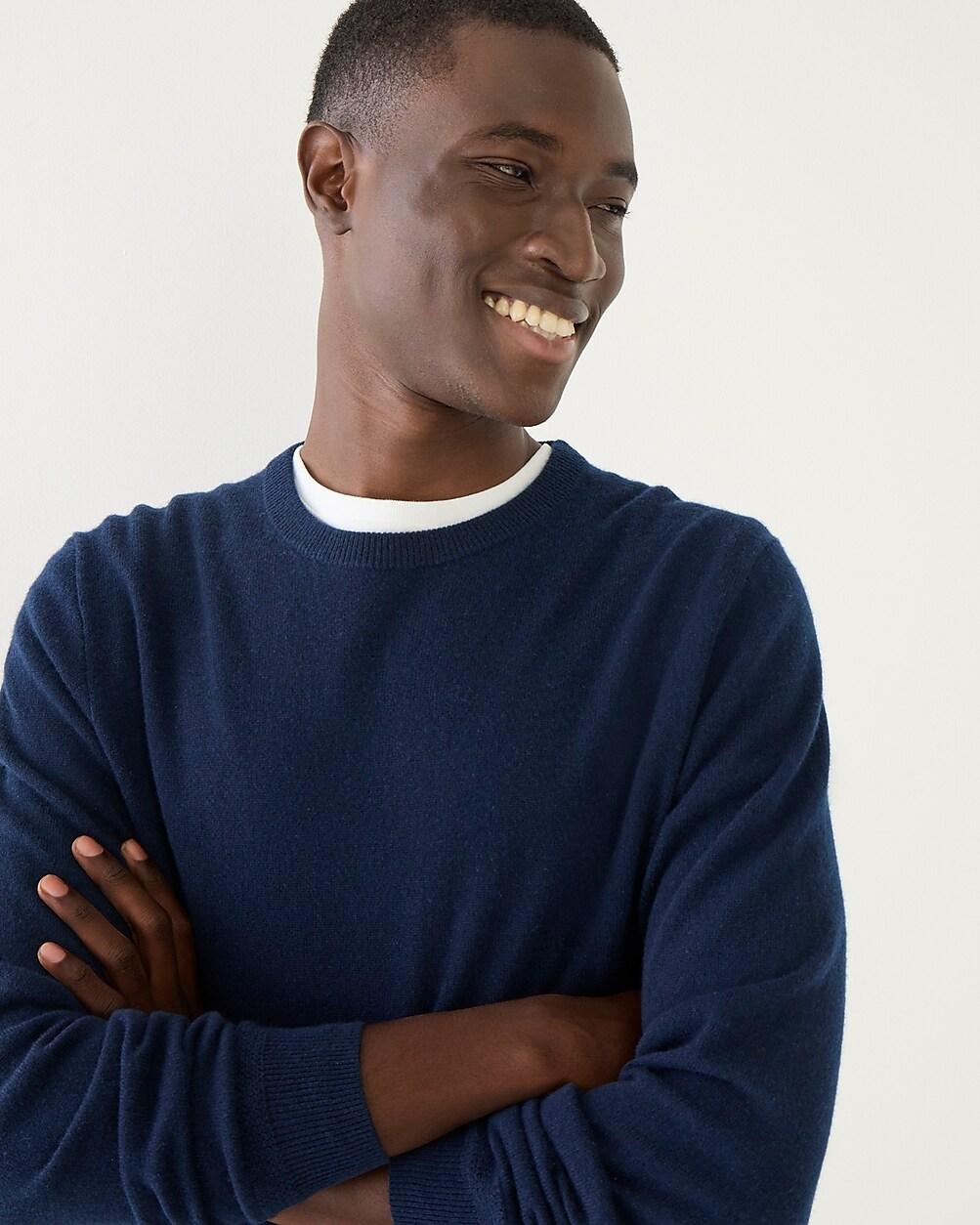 Tall cashmere crewneck sweater by J.CREW