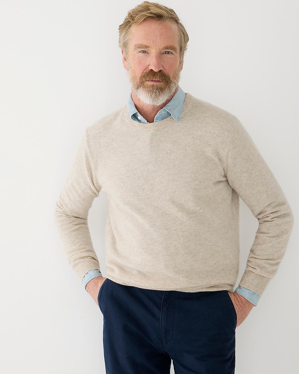 Tall cashmere crewneck sweater by J.CREW