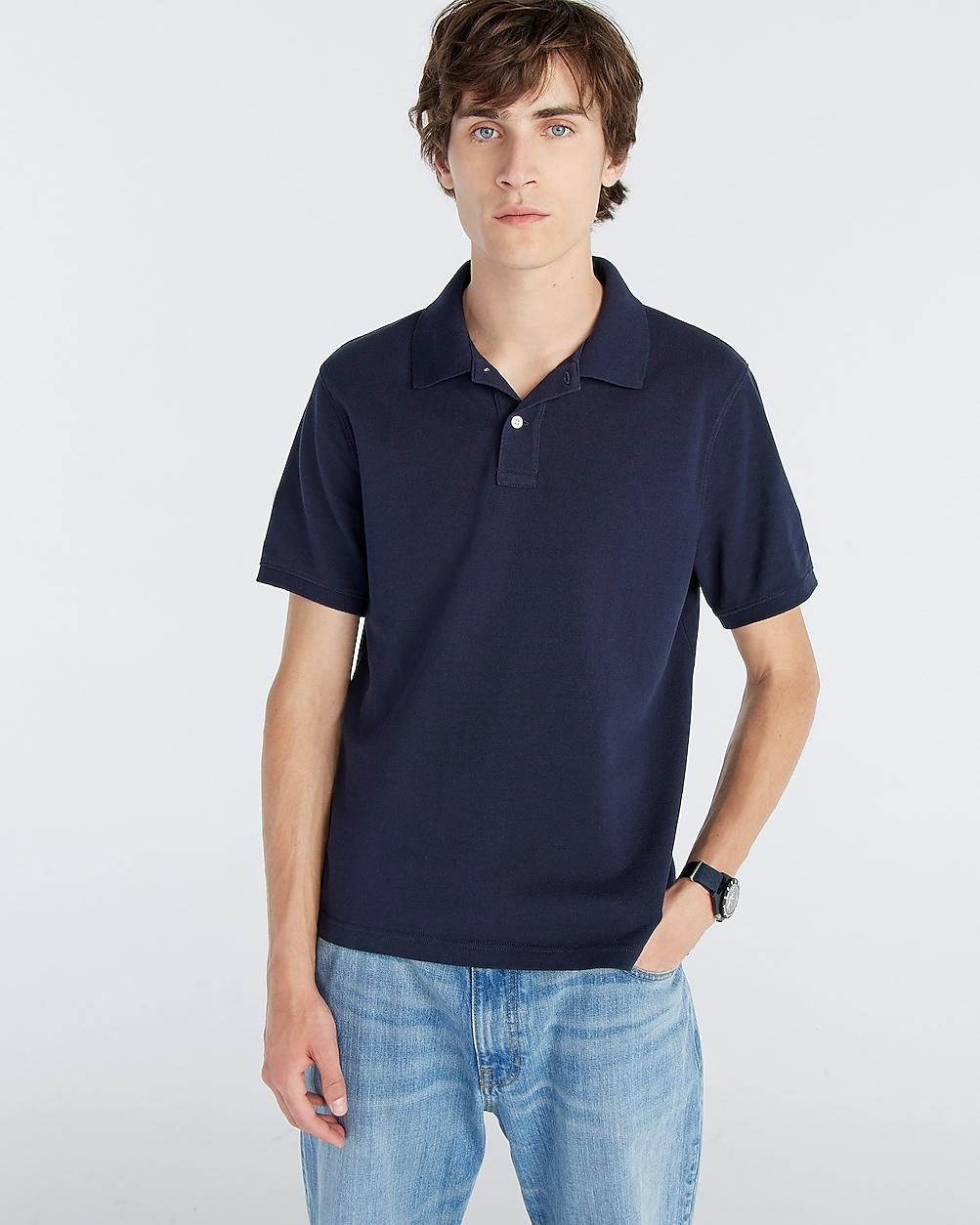 Tall classic piqué polo shirt by J.CREW