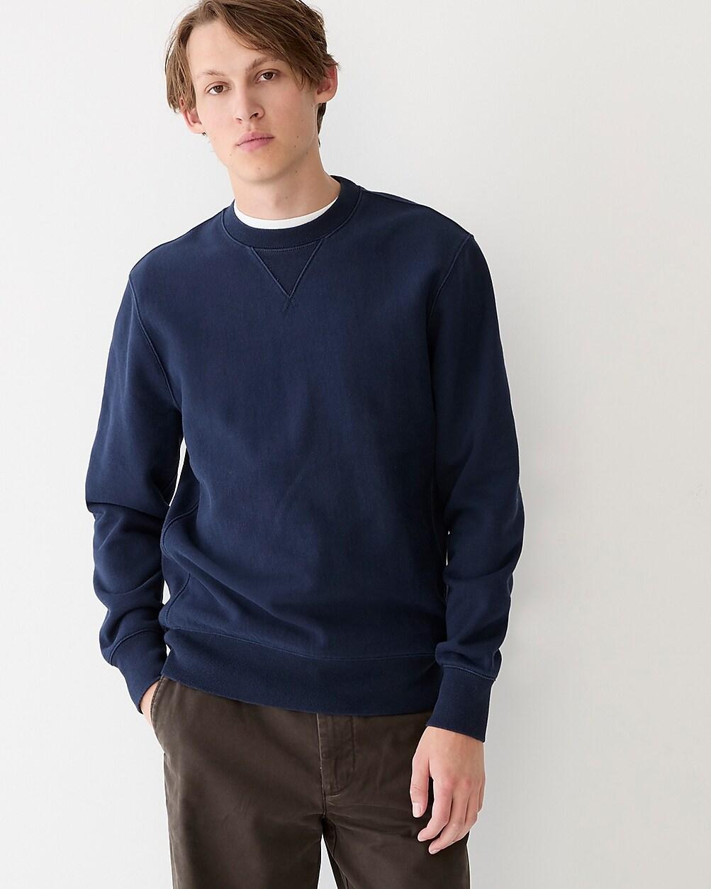 Tall heritage 14 oz. fleece crewneck by J.CREW