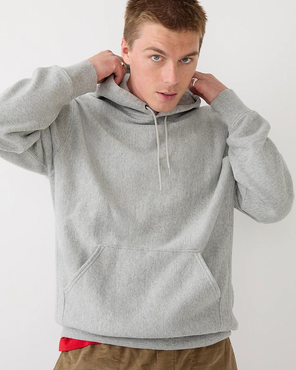 Tall heritage 14 oz. fleece hoodie by J.CREW