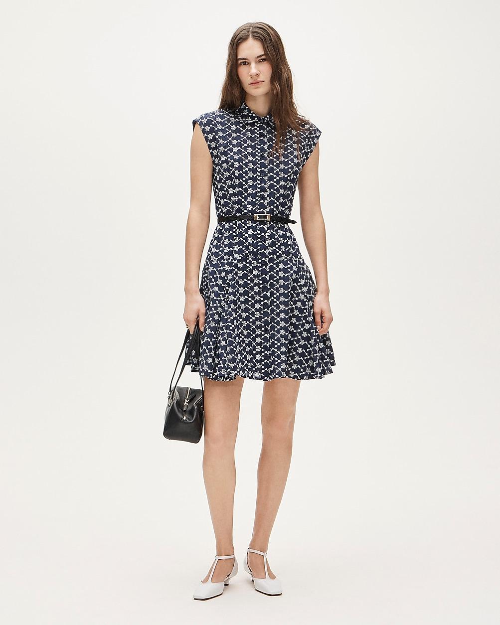 Tall mini eyelet shirt-dress by J.CREW