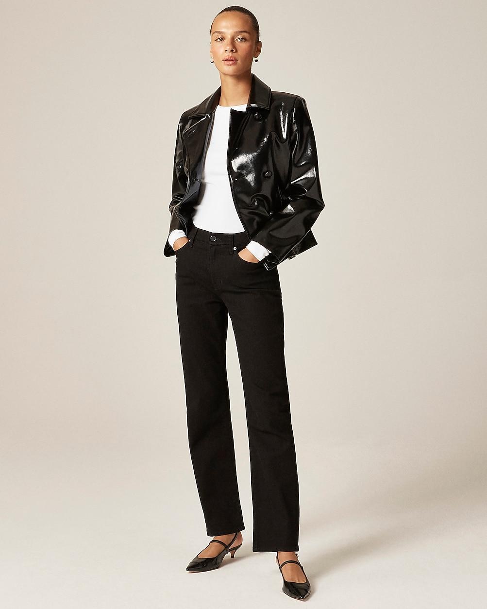 Tall nipped straight jean in stretch by J.CREW