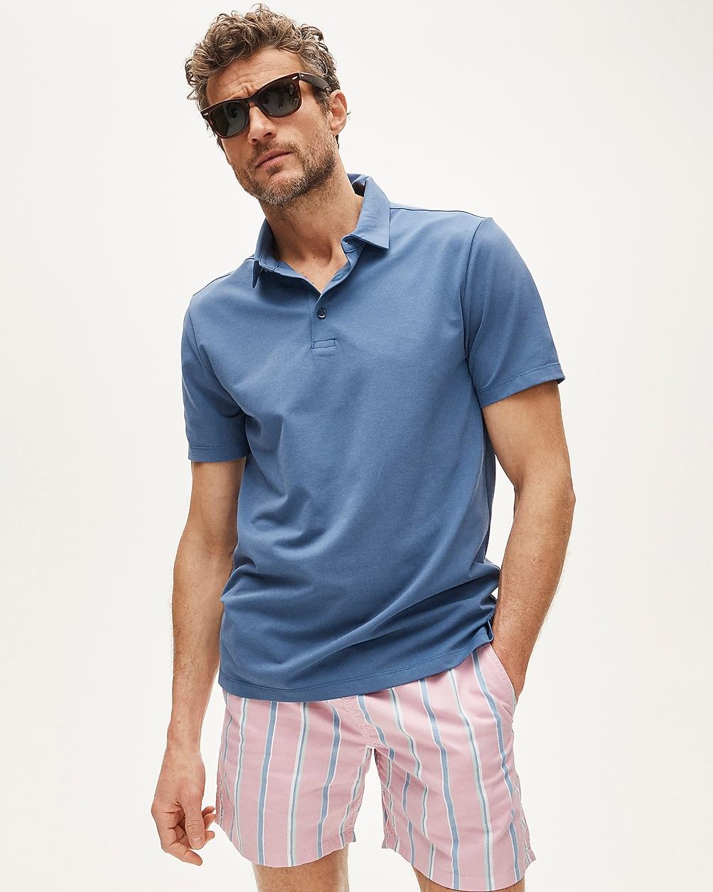 Tall performance piqué polo shirt by J.CREW