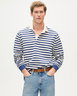 Tall rugby shirt in stripe by J.CREW