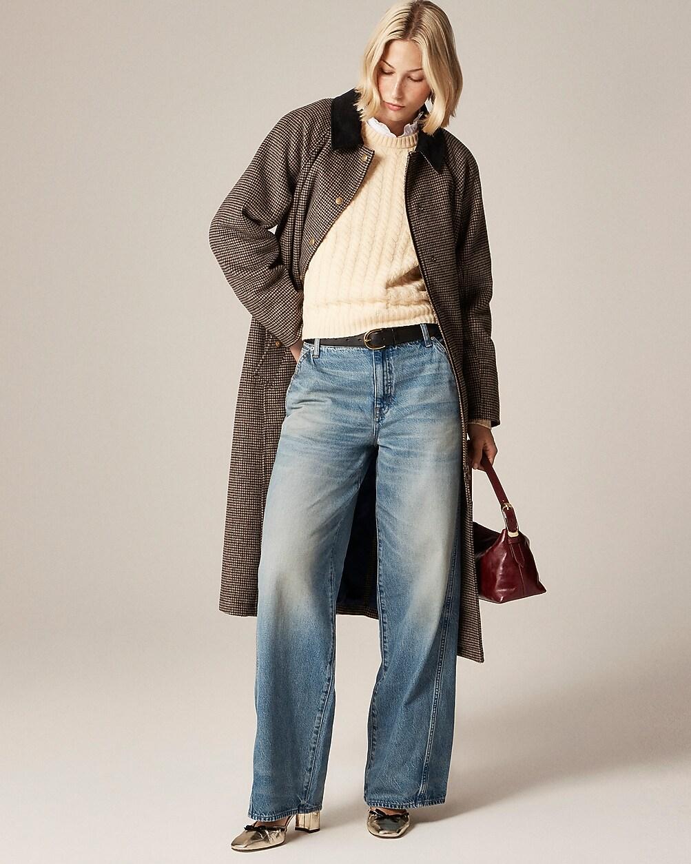Tall utility low-rise wide-leg jean by J.CREW