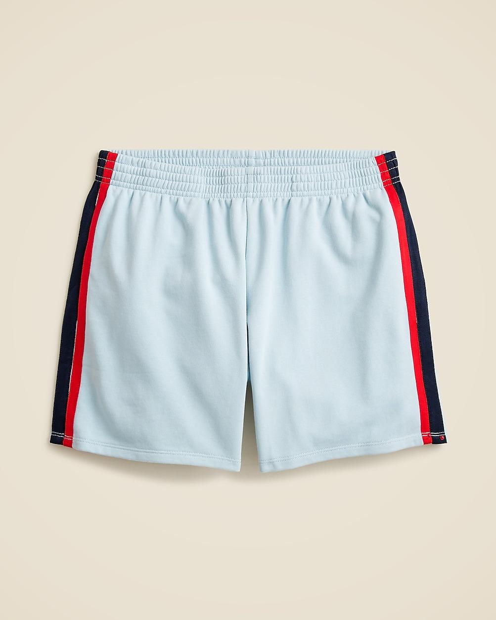 Terry boxer short with stripes by J.CREW