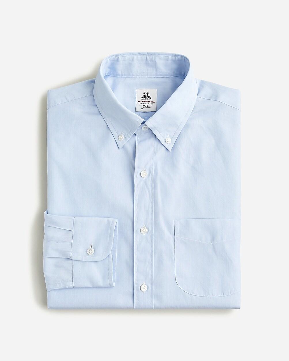 Thomas Mason® for J.Crew washed poplin shirt by J.CREW
