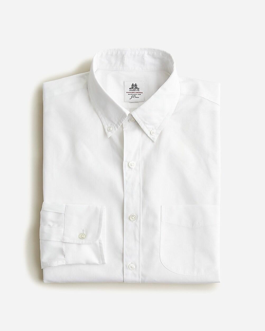 Thomas Mason® for J.Crew washed poplin shirt by J.CREW