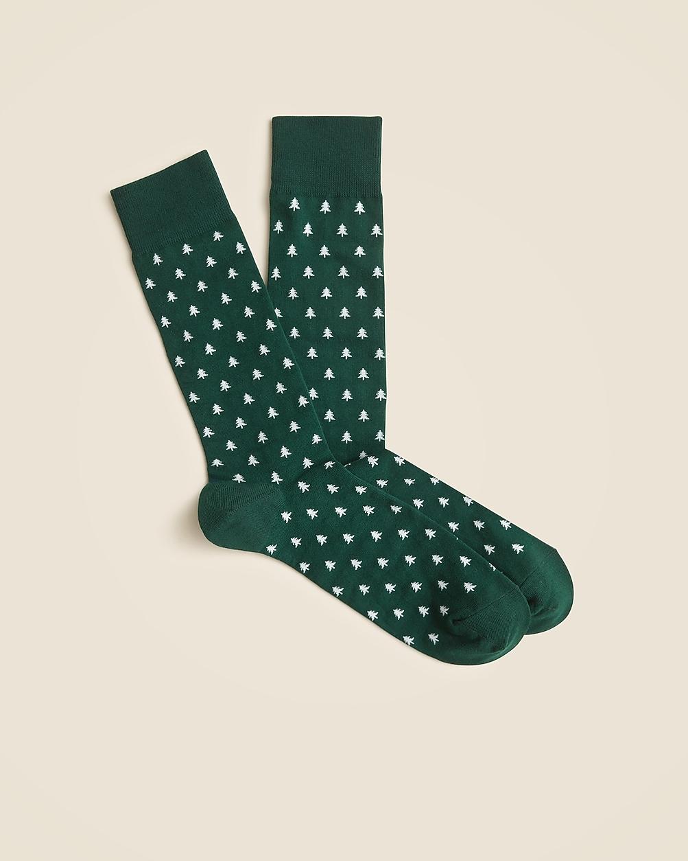 Tree critter socks by J.CREW