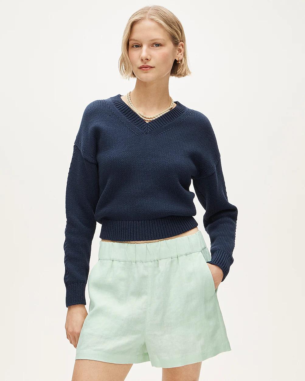 Tropez short in linen by J.CREW