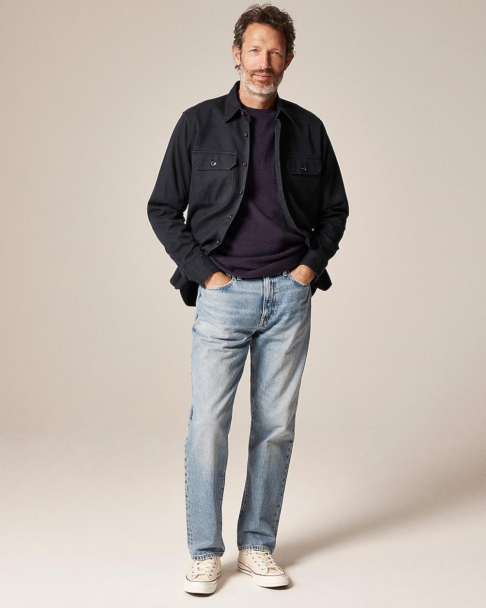 Twill workshirt in cotton-TENCELâ¢ lyocell blend by J.CREW