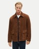 Two-pocket field jacket in Italian suede by J.CREW