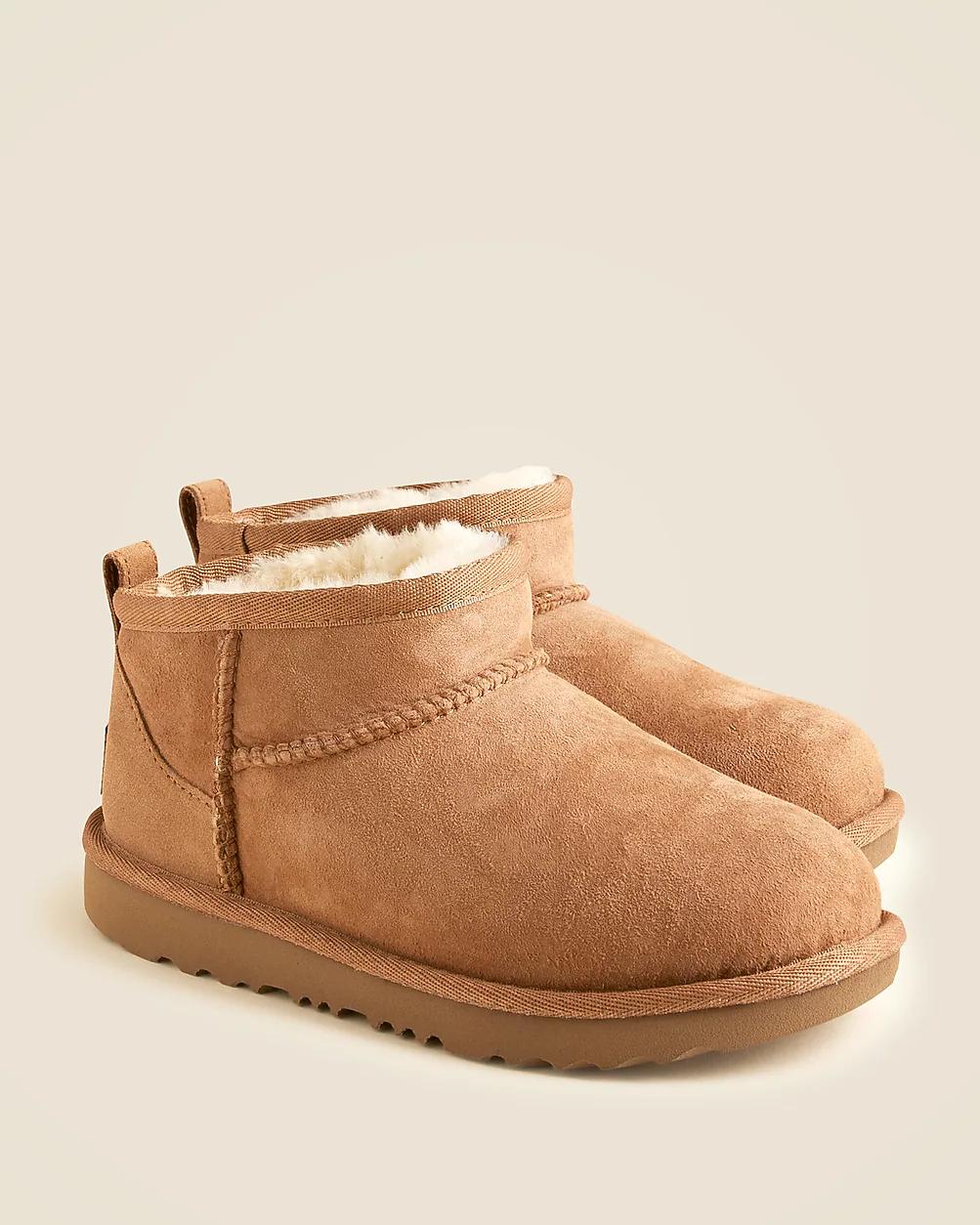 UGG® Classic Ultra mini kids' boots by J.CREW