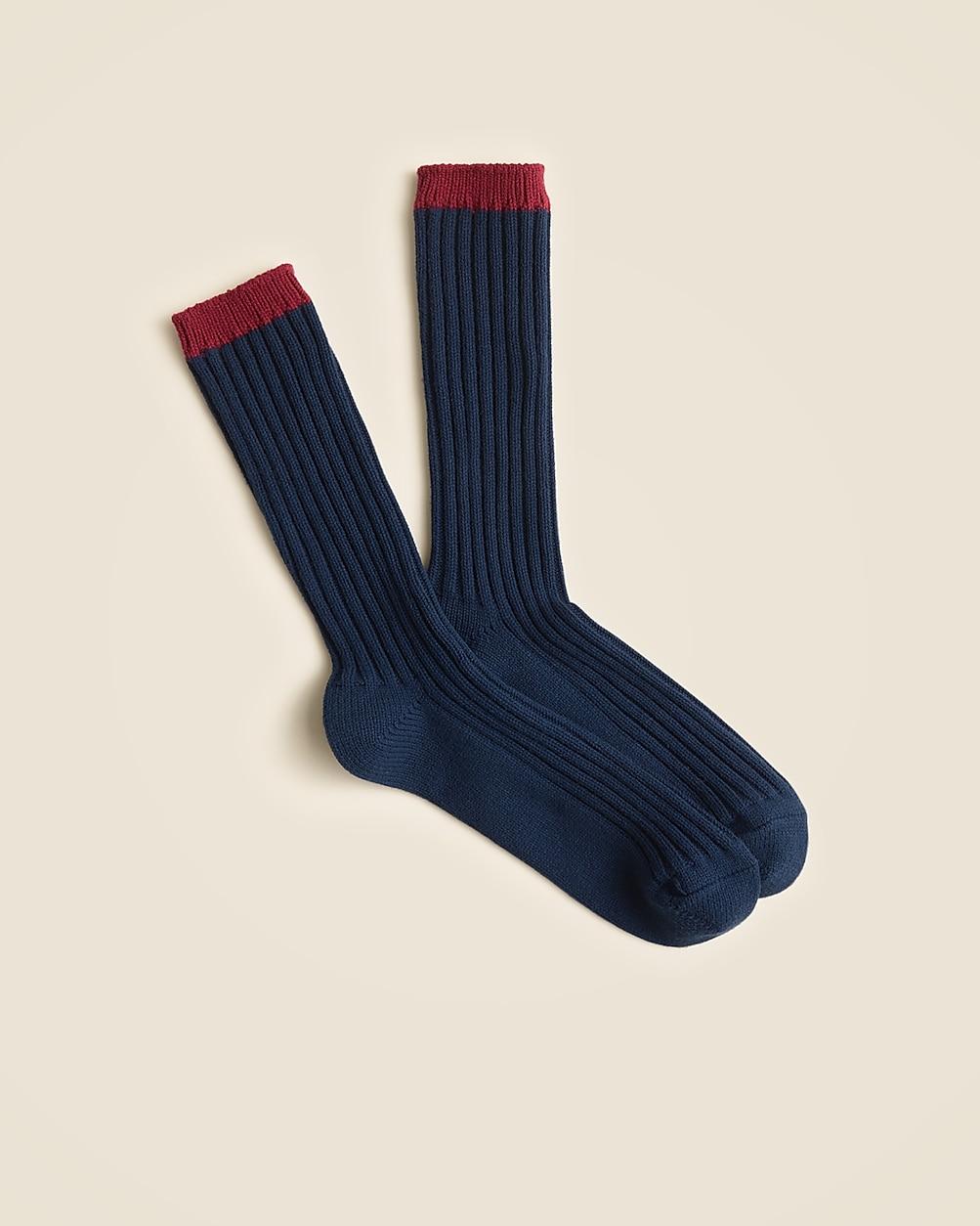 Ultracozy trouser socks by J.CREW