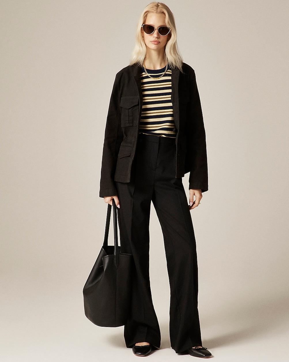 Utility chore jacket in brushed chino by J.CREW