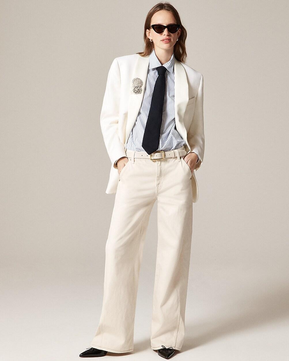 Utility low-rise wide-leg jean by J.CREW