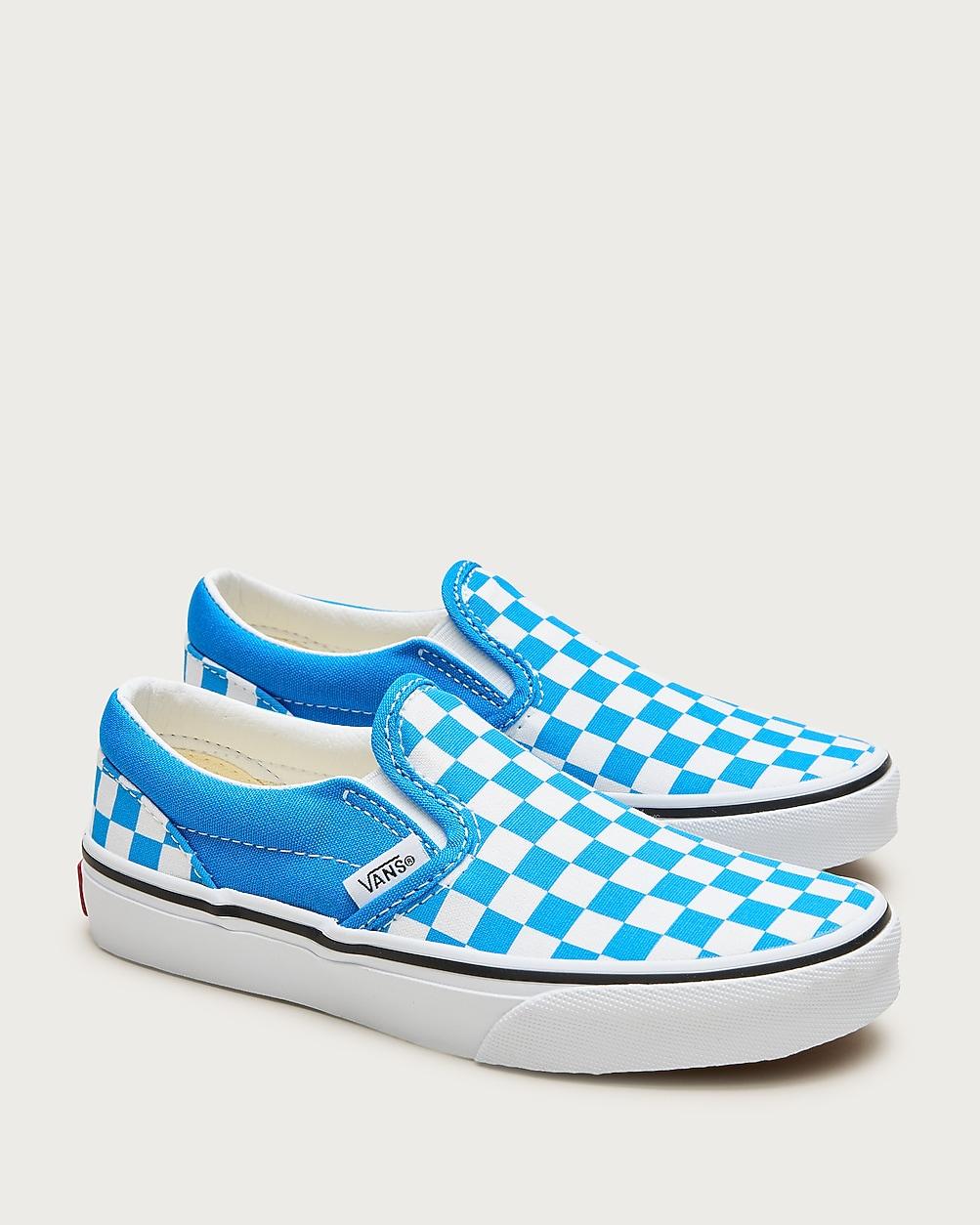 Vans® kids' classic slip-on sneakers in checkerboard by J.CREW