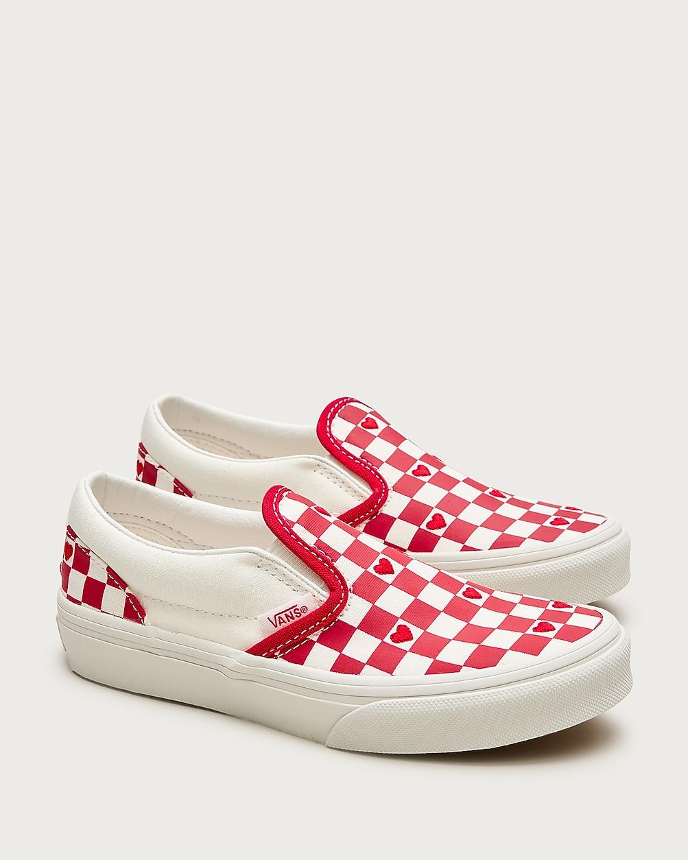 VansÂ® kids' classic slip-on sneakers in checkerboard by J.CREW