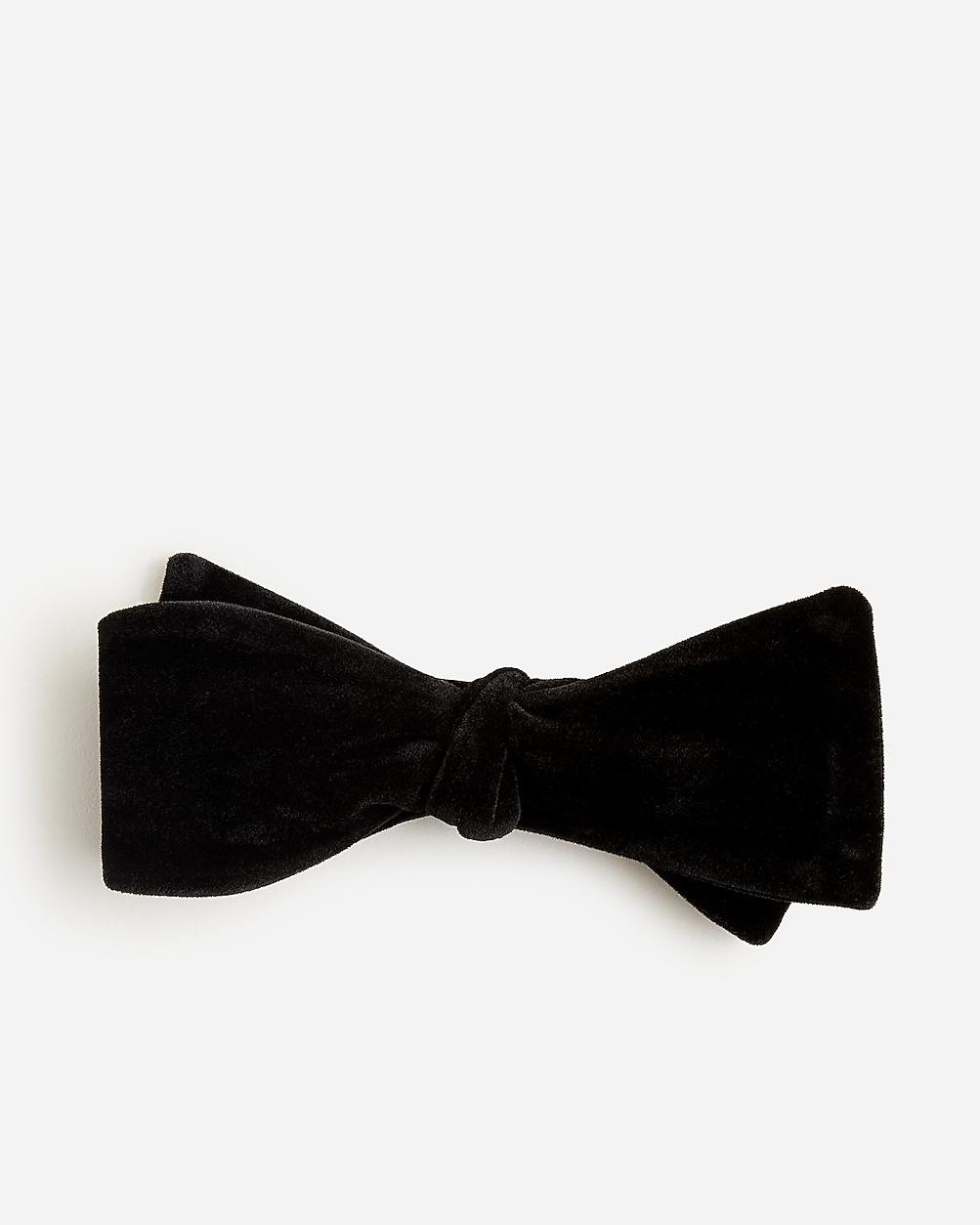 Velvet bow tie by J.CREW