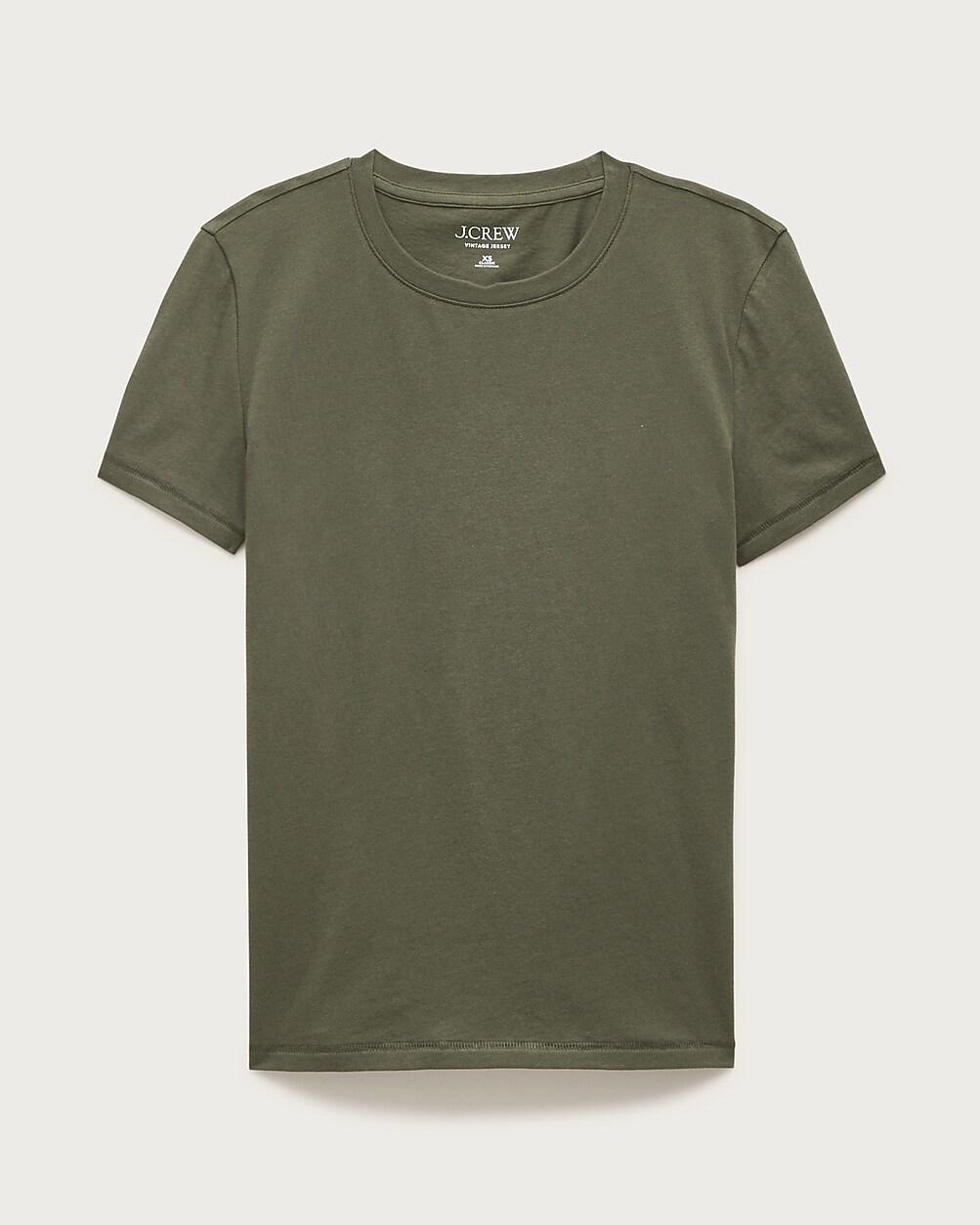 Vintage jersey classic-fit crewneck T-shirt by J.CREW