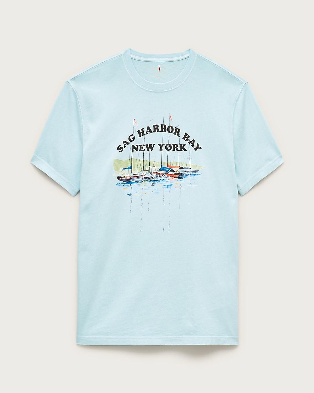 Vintage-wash cotton graphic T-shirt by J.CREW