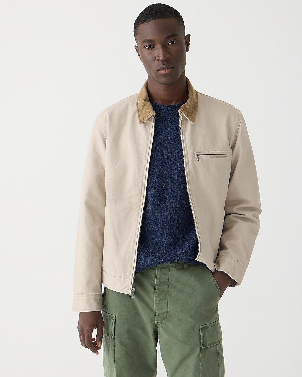 Wallace & Barnes canvas work jacket by J.CREW | jellibeans