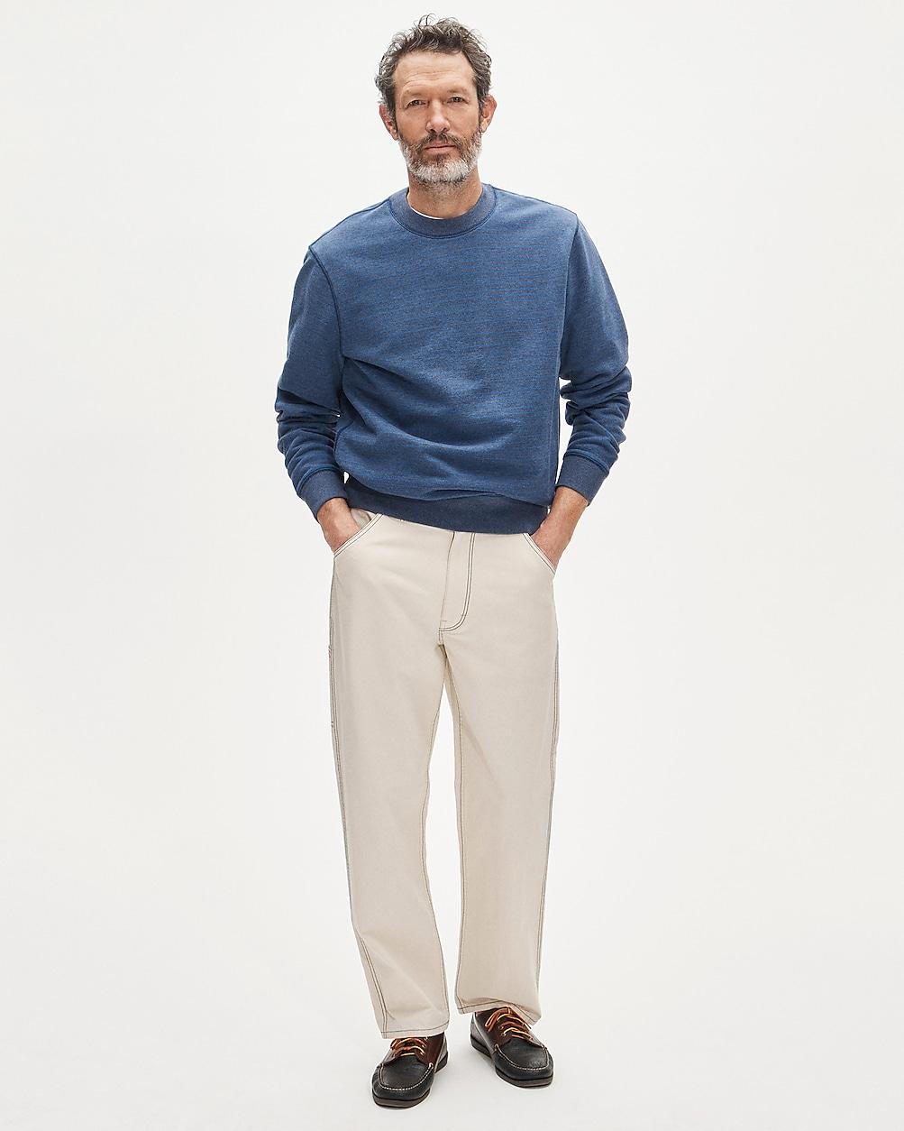 Wallace & Barnes carpenter pant in  seeded canvas by J.CREW