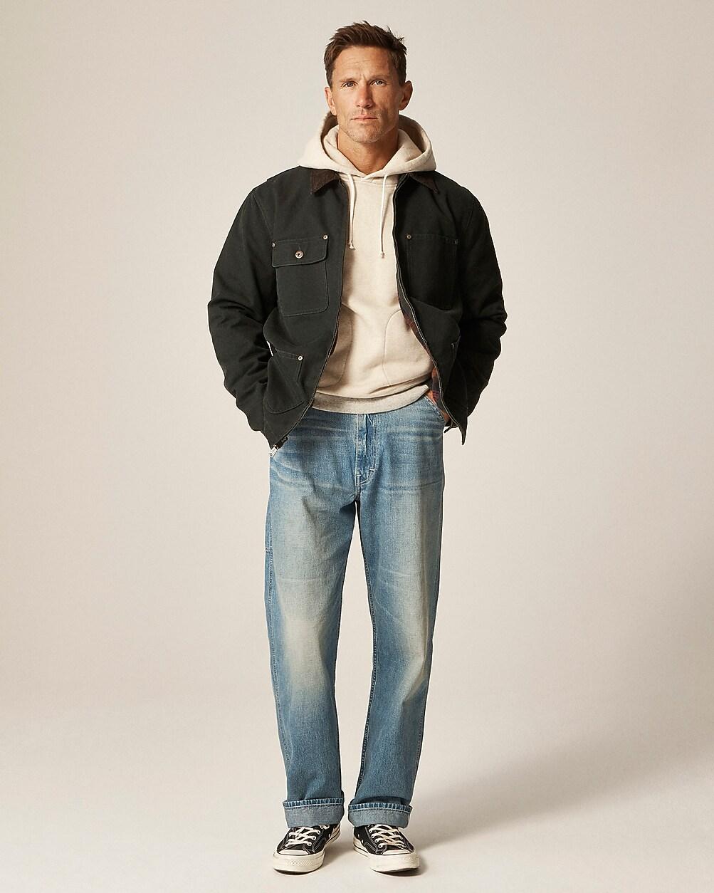 Wallace & Barnes duck canvas utility jacket by J.CREW