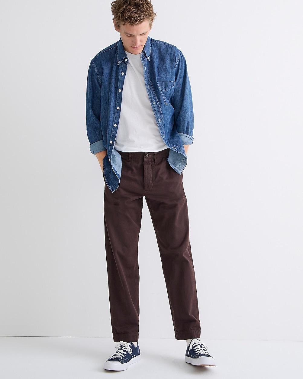 Wallace & Barnes selvedge officer chino pant by J.CREW Wallace & Barnes selvedge officer chino pant by J.CREW