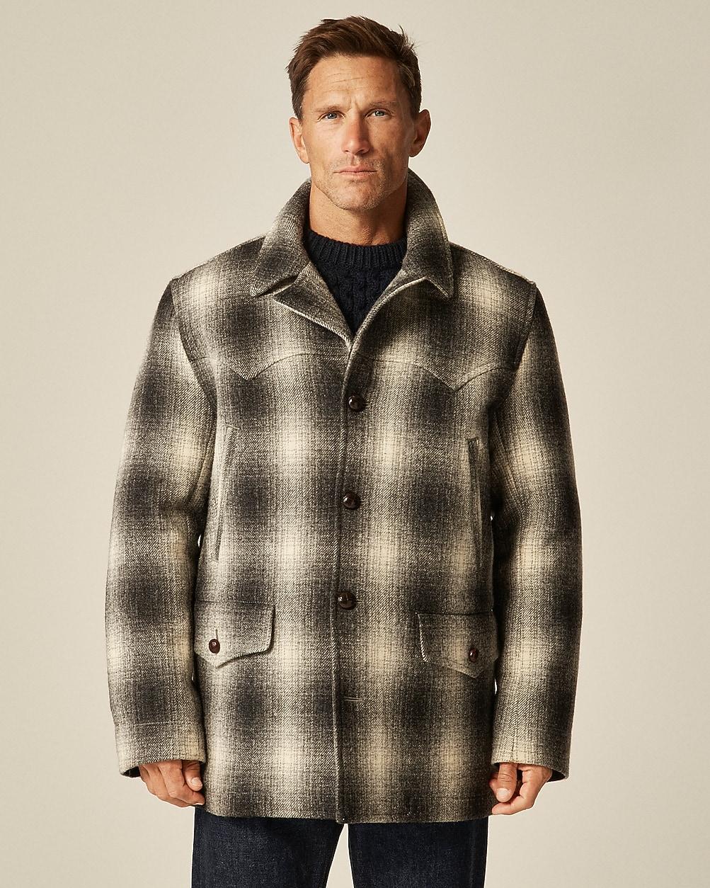 Wallace & Barnes wool-blend western peacoat by J.CREW