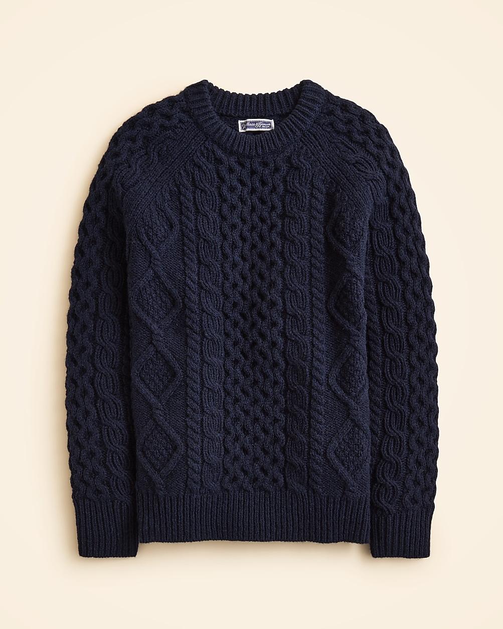 Wallace & Barnes wool cable-knit sweater by J.CREW