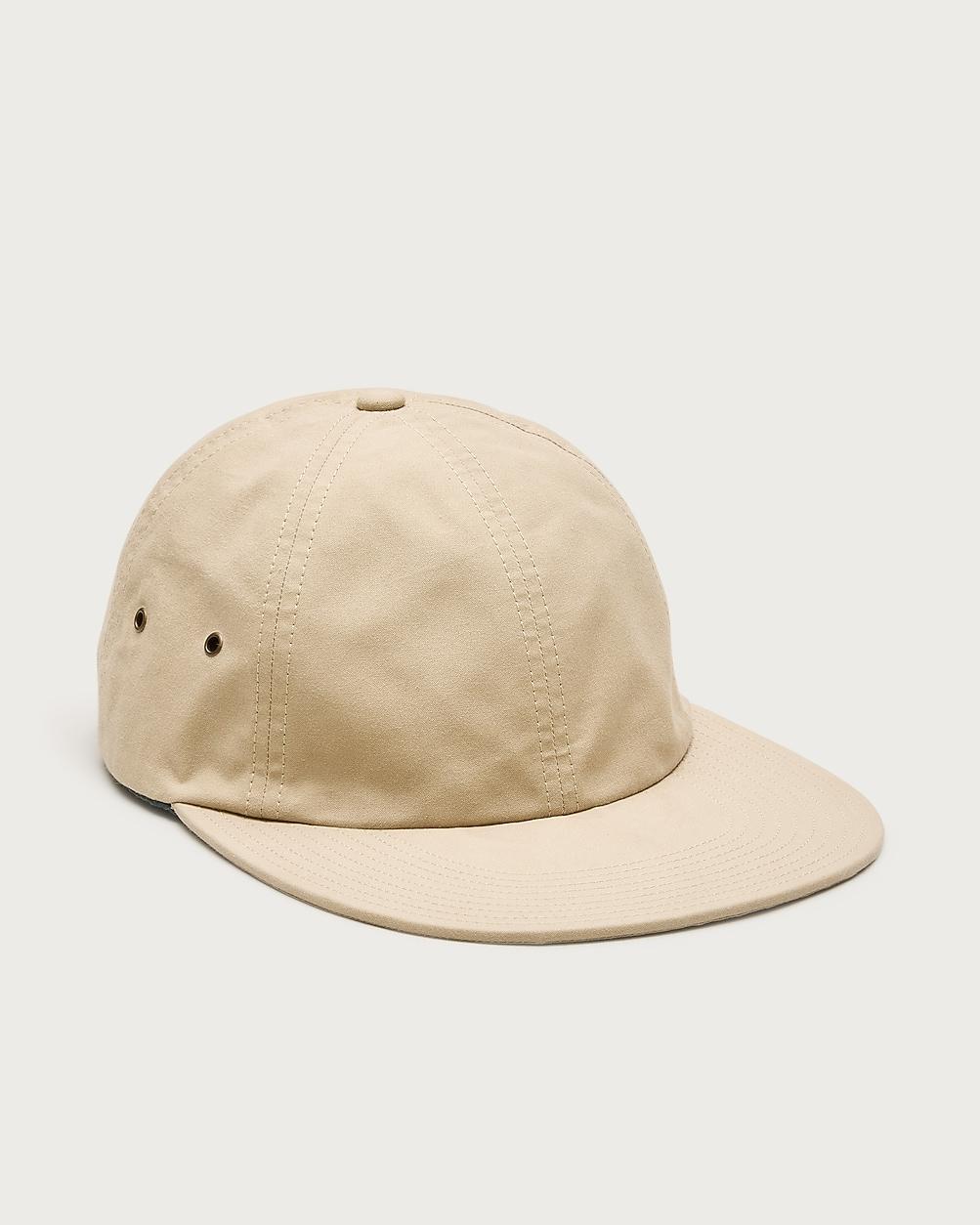 Waxed cotton walking cap by J.CREW