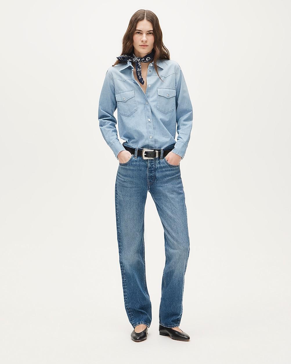 Western straight jean by J.CREW