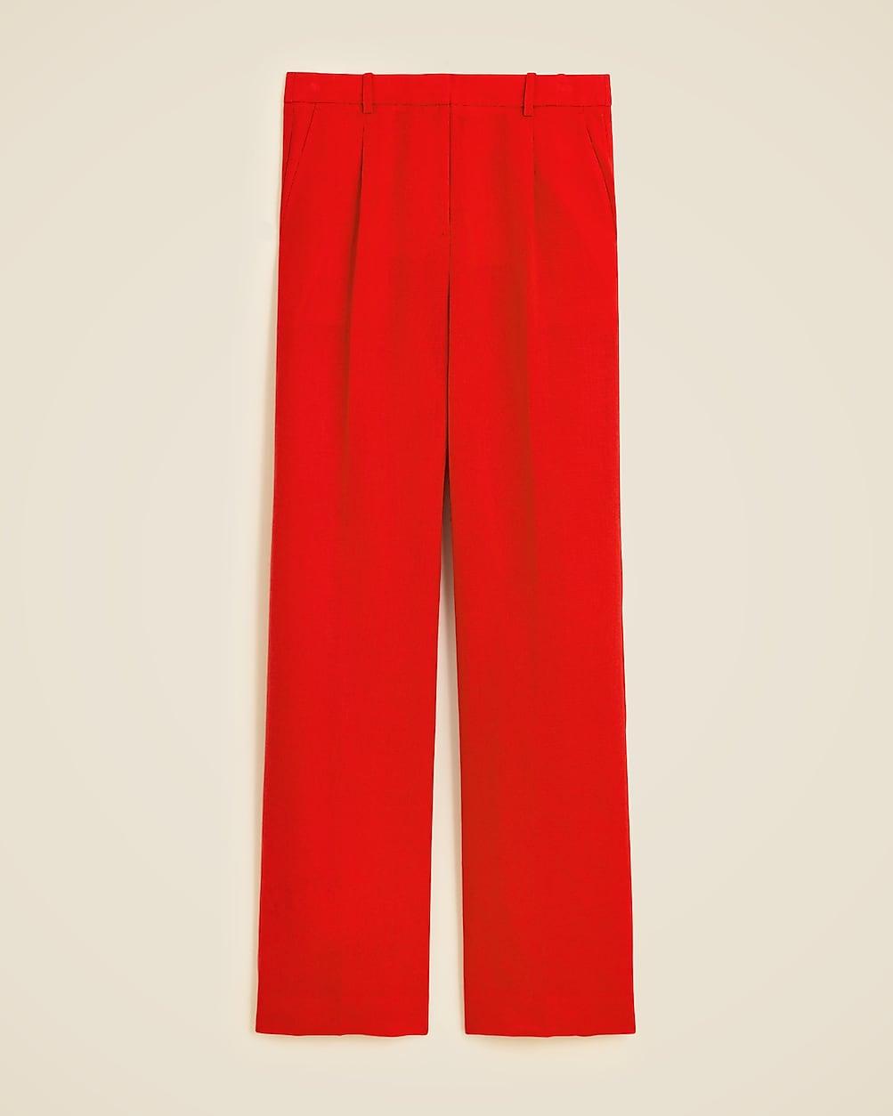 Wide-leg Essential pant in linen by J.CREW Wide-leg Essential pant in linen by J.CREW