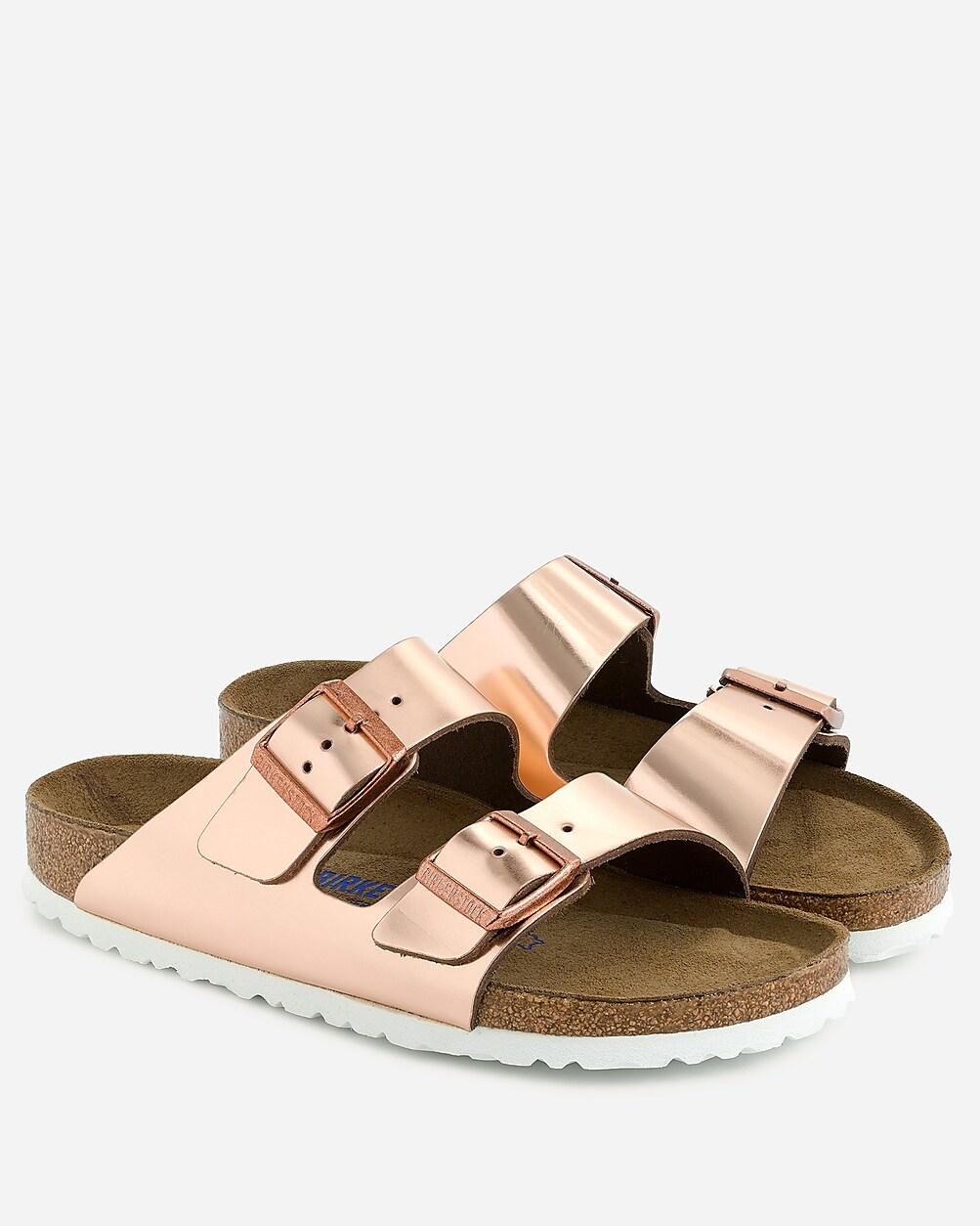 Women's Birkenstock® Arizona soft footbed sandals by J.CREW
