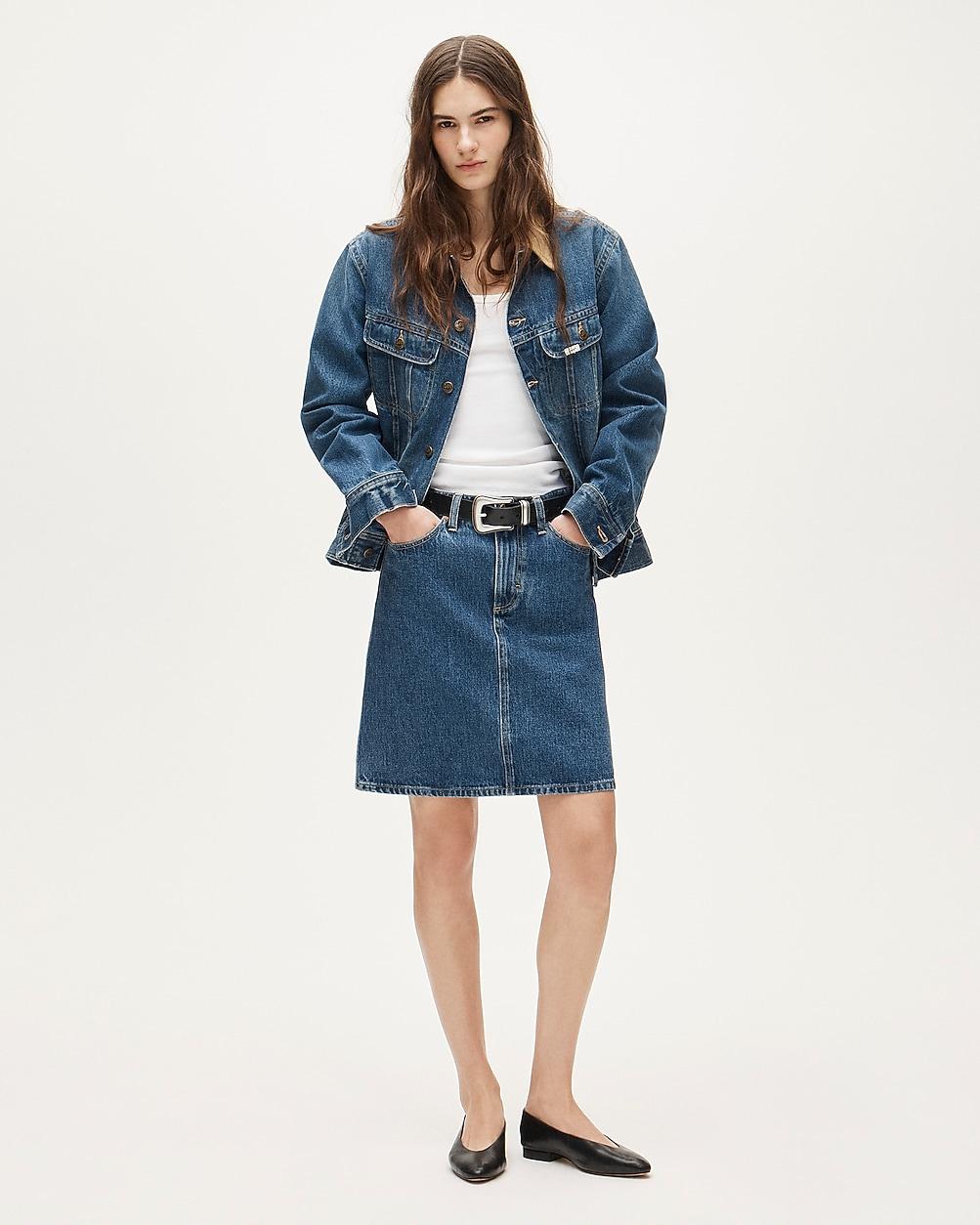 Women's Lee® X J.Crew denim skirt by J.CREW