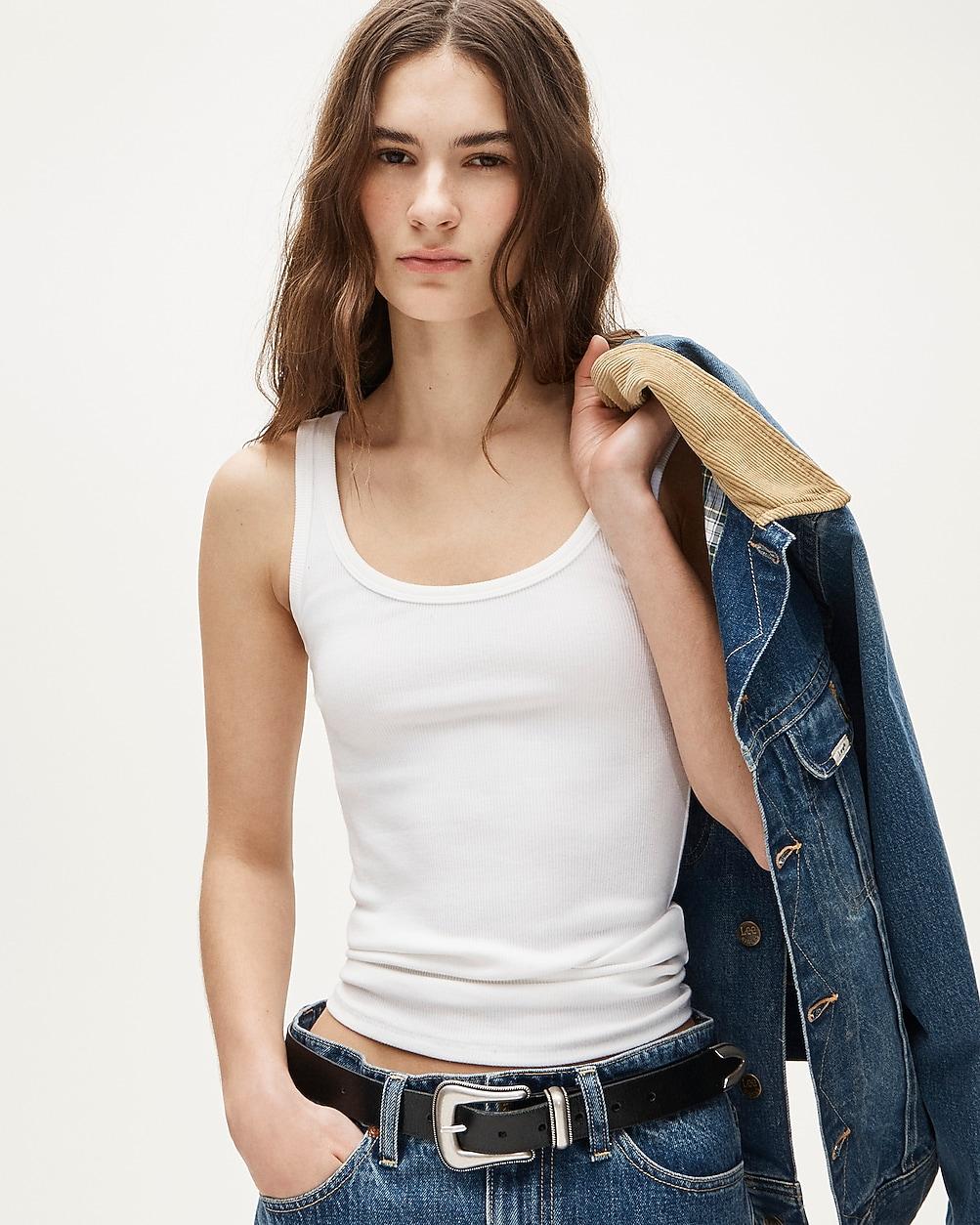 Women's Lee® X J.Crew perfect rib tank top by J.CREW