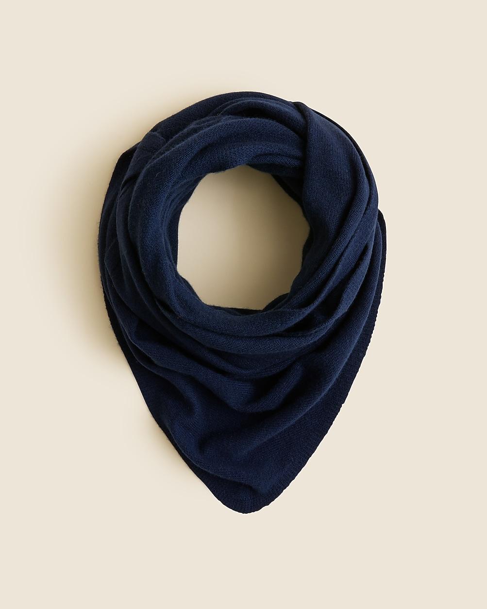 Wool-cashmere blend bandana by J.CREW