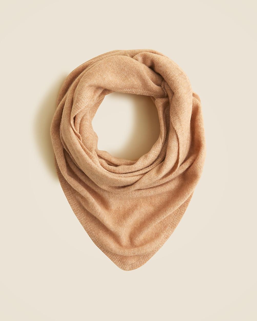 Wool-cashmere blend bandana by J.CREW