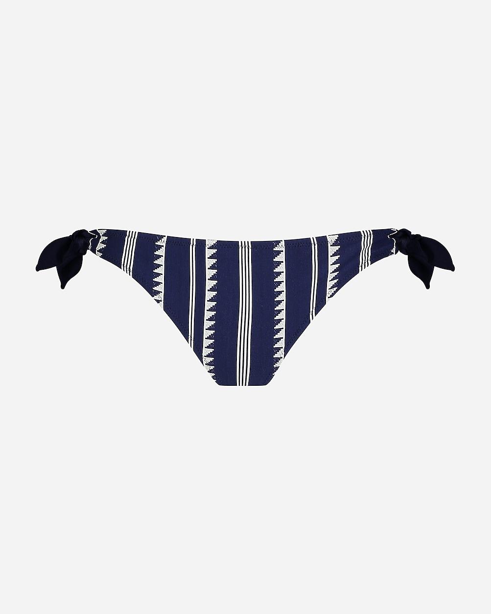 lemlem Nunu side-tie bikini bottom by J.CREW