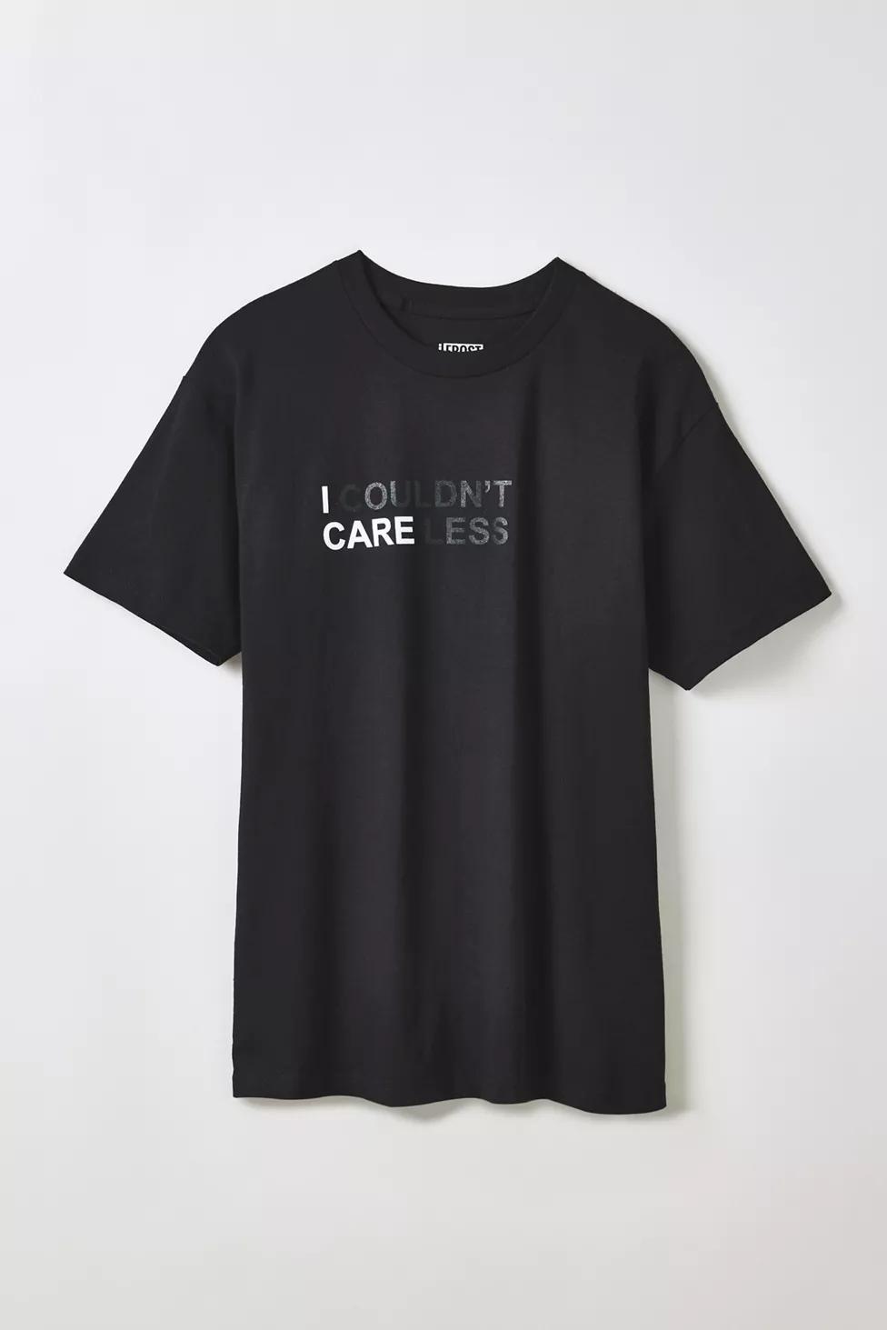 J-FROST I Couldn't Care Less Graphic Tee by J-FROST