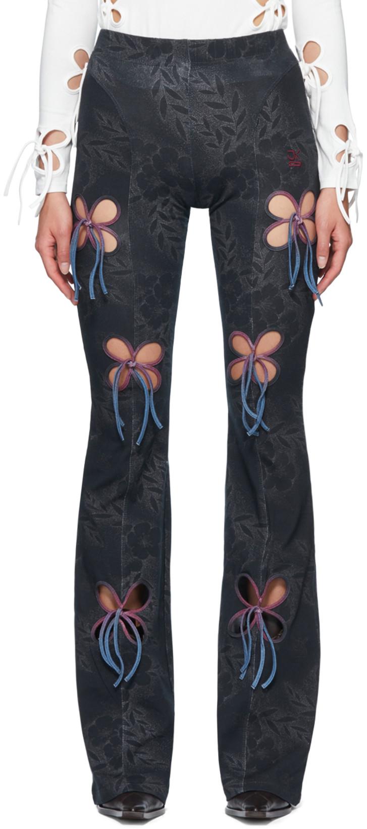 SSENSE Exclusive Navy Cotton Lounge Pants by J.KIM