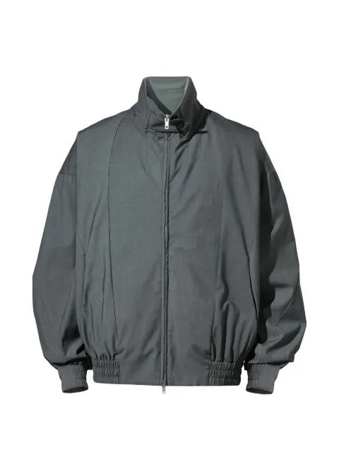 panelled zip-up jacket by _J.L-A.L_