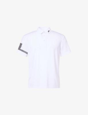 Heath Woven Polo Shirt by J.LINDEBERG