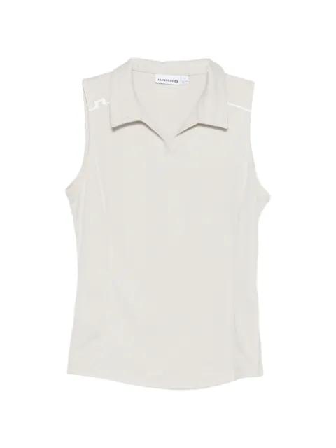 Leah sleeveless polo top by J.LINDEBERG