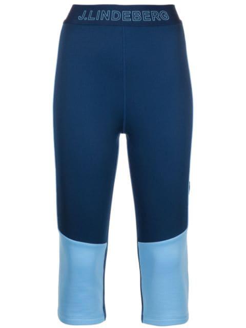 Powerline cropped leggings by J.LINDEBERG