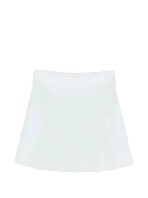 Tanya contrast rib knit short skirt by J.LINDEBERG